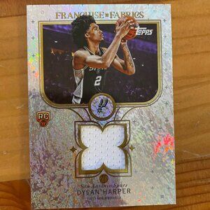 2025-26 Topps - Franchise Fabrics Dylan Harper #FF-DH (MEM, RC)